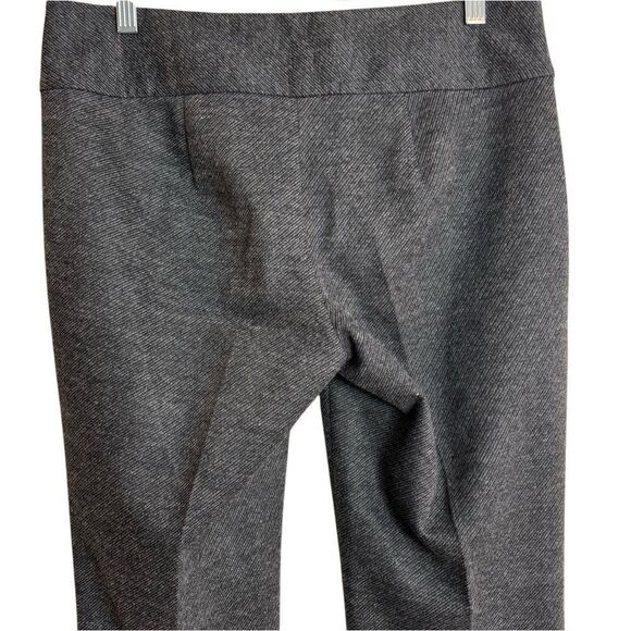 Michael Kors Office Siren Corpcore Grey Mid Rise Wool Blend Flared Pants Size 8 - Picture 8 of 11